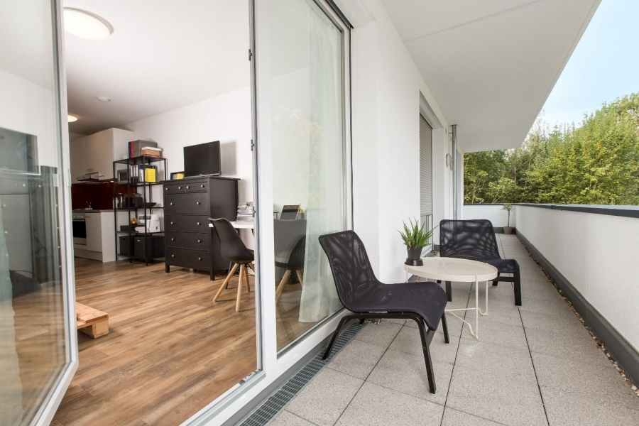 Bild Bild - 1-Zimmer Wohnung mit Balkon in Stuttgart-Vaihingen