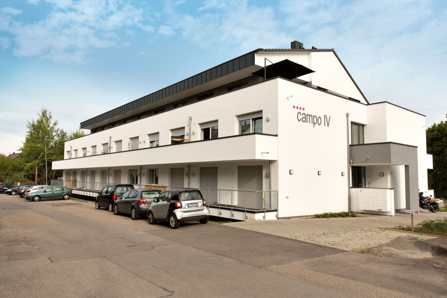 Außenansicht - Moderne 1-Zimmer Wohnung mit Balkon