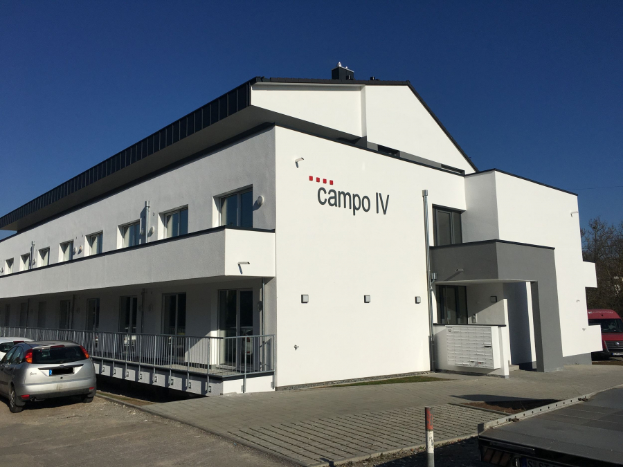 Außenansicht Campo IV - Helle Maisonette-Wohnung nahe Uni Hohenheim