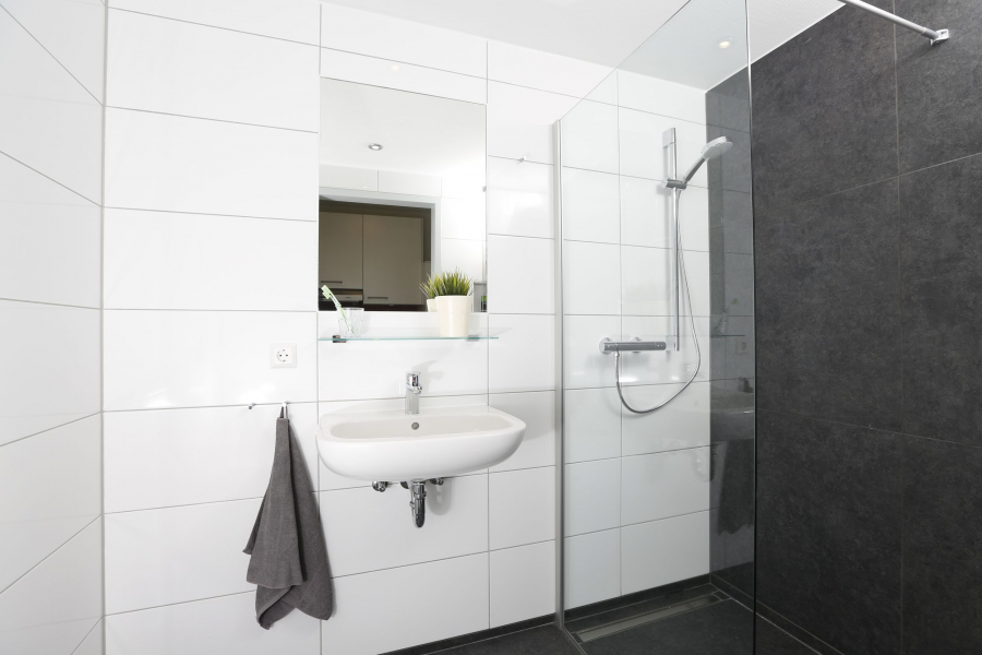 Badezimmer - Moderne Studentenwohnung in Vaihingen