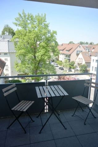 Südterrasse mit Blick – 1-Zimmer-Wohnung in Stuttgart-Möhringen