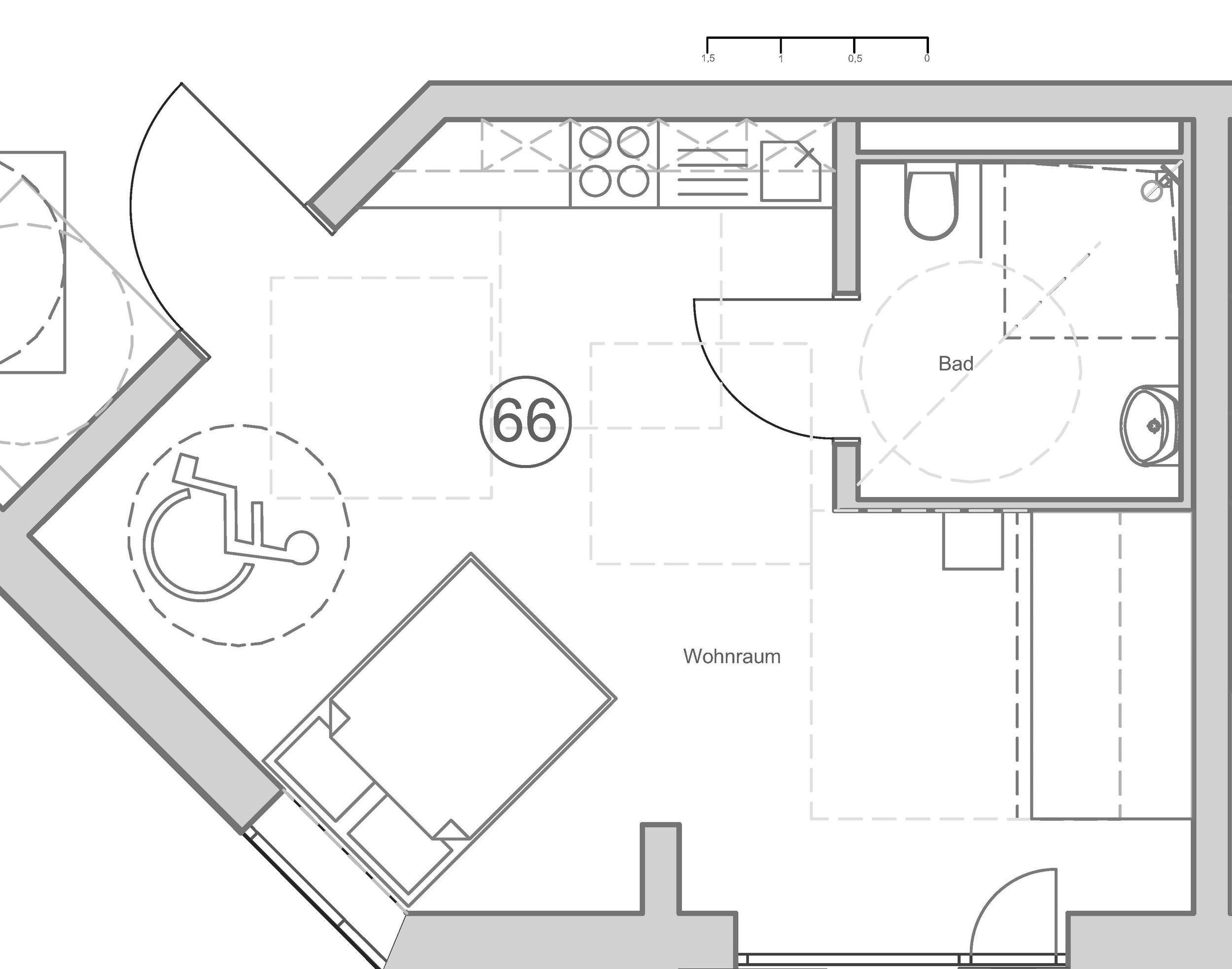 Grundriss Barrierefrei 66