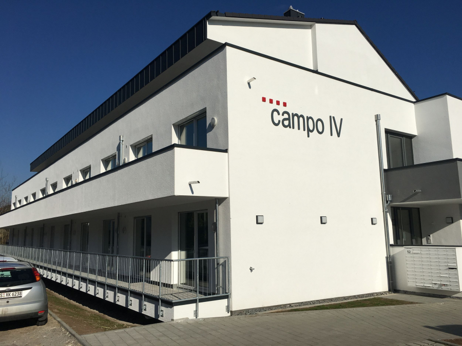 Campo IV Außenansicht - Modernes 1-Zimmer Apartment nahe Uni-Hohenheim