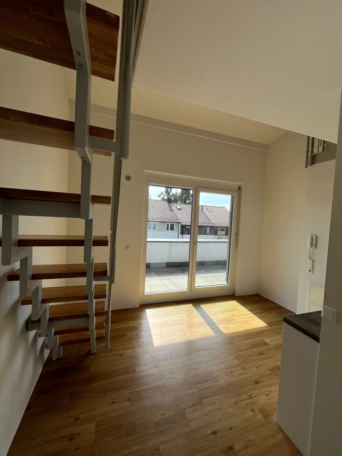 Modernes Apartment mit Balkon - Moderne 1,5 Zimmer Wohnung mit Dachterrasse