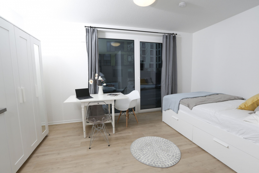 Beispiel Wohnen 1.3 - Moderne Studentenwohnung mit Terrasse