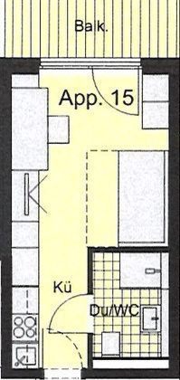 Grundriss Campo IV-EG