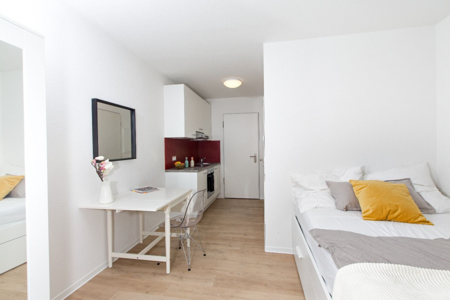 Titelbild - Kompakte 1-Zimmer-Wohnung Nahe Uni Vaihingen