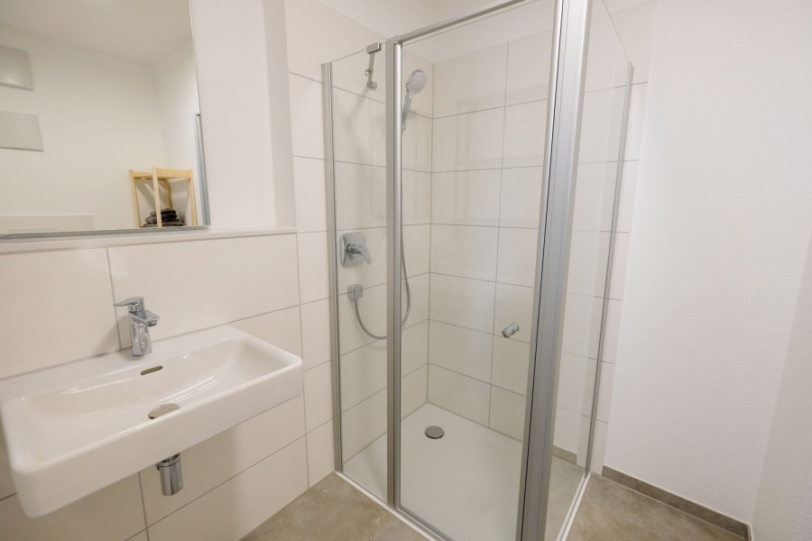 Badezimmer - Möblierte 1,5- Zimmer Wohnung im Herzen von Stuttgart-West