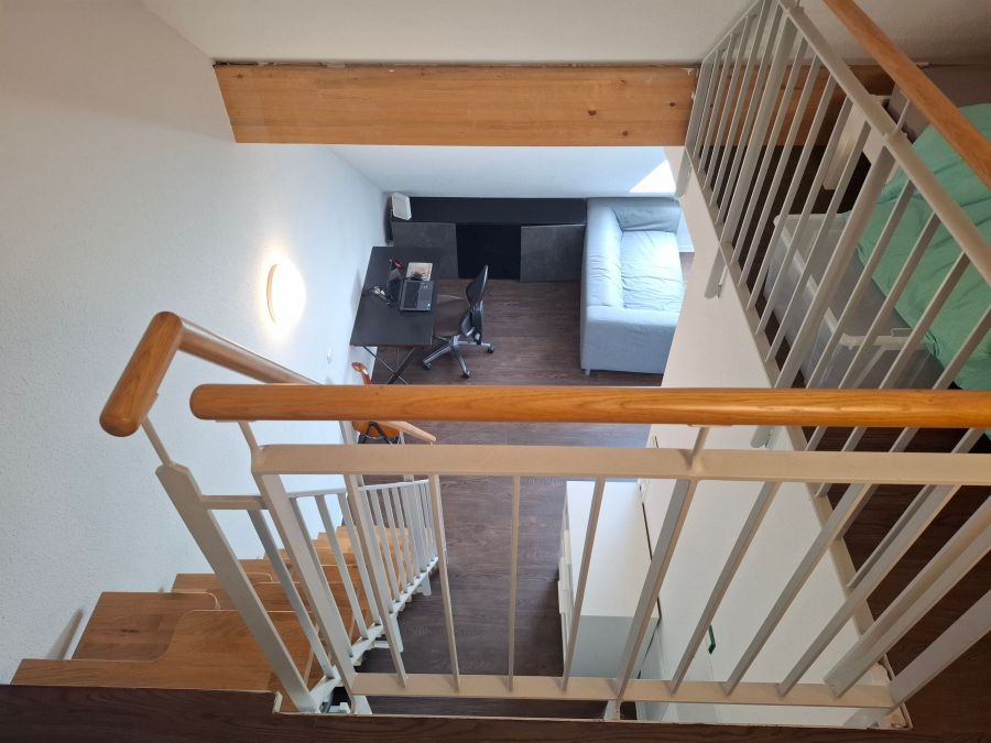 Schlafen - Nur für Studierende: Moderne Maisonette-Wohnung in Stgt-Vaihingen