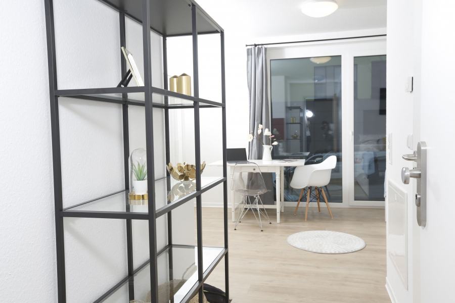 Modernes Studentenapartment - Einziehen und wohlfühlen: möbliertes Apartment in Stgt-Vaihingen