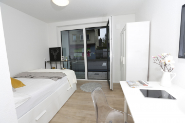 Sonnige Studentenwohnung mit moderner Ausstattung, 70563 Stuttgart, Etagenwohnung