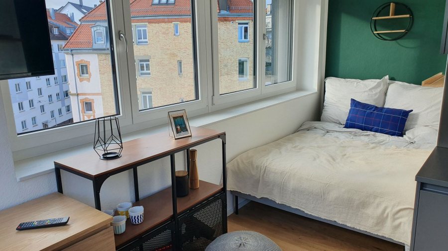 Schlafen - Möbliertes Apartment mit toller Aussicht!